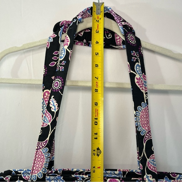 Vera Bradley Stroll Around Baby Diaper Bag “Alpine Floral” Pink Blue Black Md - Picture 15 of 15